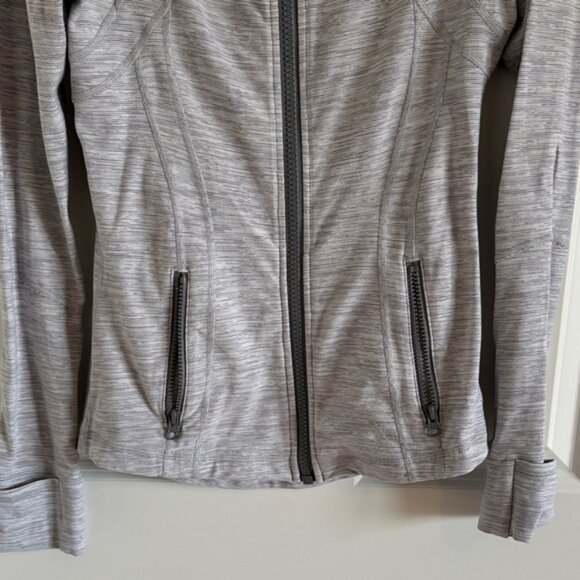 Lululemon Define Jacket-Wee Are From Space Ice Grey Size 6 - Picture 3 of 9